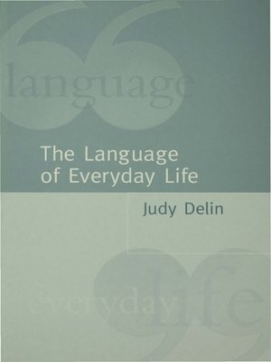 cover image of The Language of Everyday Life